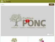 Tablet Screenshot of cultiusponc.com